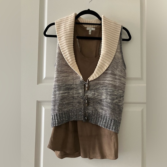 Joie Beige Suede Tank - Picture 4 of 4